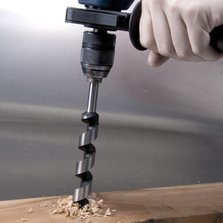 Screw drill for wood Ø 8 made of chrome vanadium steel, 208408