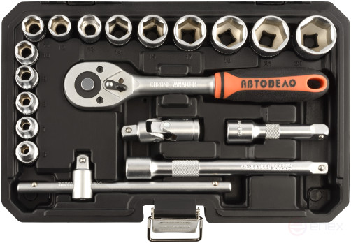 Набор головок торцевых 19пр. 3/8"DR (АвтоDело) 39919