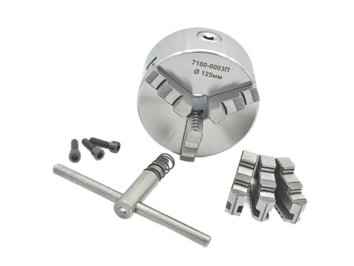 Turning chuck f 125 mm 3-cul. 7100-0003P (K11-125)