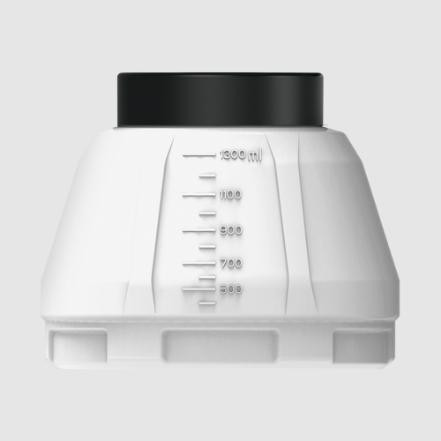 Replacement tank for electric spray gun 1.3L BERGER BG1414