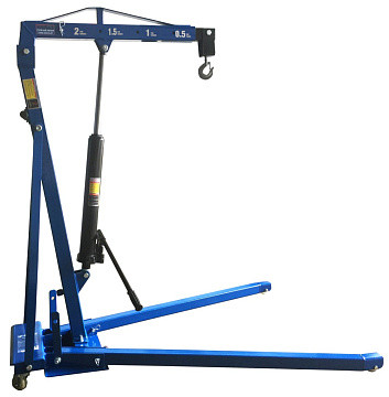 Hydraulic crane T62302 AE&T 2000 kg folding (low entry)