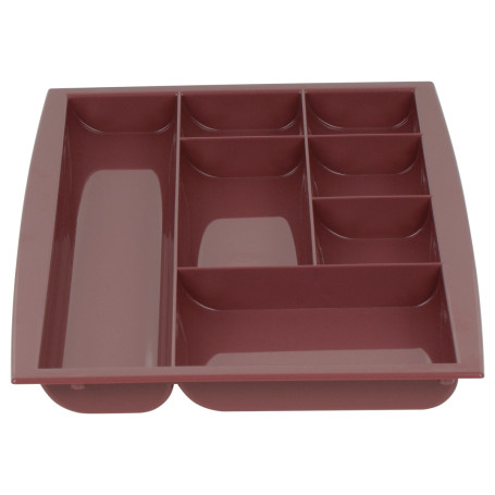 Настольная подставка СТАММ "Field. Voyage. Agra", полистирол, бордовый