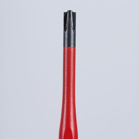 PlusMinus PH/S 2 thin VDE screwdriver, rod length 100 mm, L-212 mm, dielectric, 2-component handle