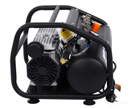 Компрессор пневматический 220В 0.55кВт 8атм. 60л/мин. ресивер-8л поршневой безмасляный GTE