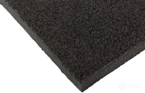 Aluminum oxide grinding sponge, 125x100x10 mm, P 40