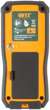 Дальномер лазерный, расчет площади/объема, LCD дисплей, диапазон 40 м