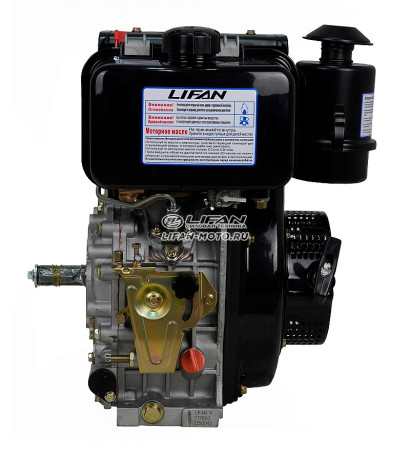 Двигатель Lifan Diesel 178FD, вал 25мм, катушка 6 Ампер