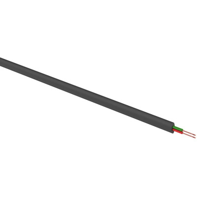 REXANT Telephone Cable STLP 2 cores Cu, Black, 100 m