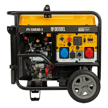 Gasoline generator PS-120EAD-3, 12 kW,230/400 V, 40 L, ATS connector,switch.mode, el.Denzel