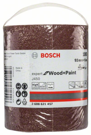 J450 Expert for Wood and Paint, 93mm X 5m, G100 93mm X 5m, G100