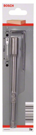 Extension element with hex shank 1/4" for Self Cut Speed 152 mm drill bits