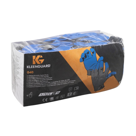 KleenGuard® G40 Nitrile Gloves - Синий /8 (5 пачек x 12 пар)