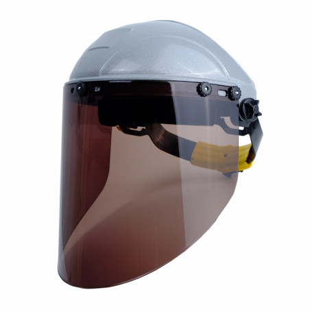 Protective face shield NBT2 SUPER VISION brown screen, 20 pcs.