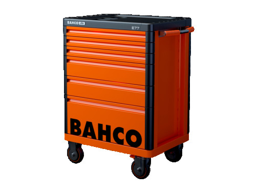 Tool cart with 6 PREMIUM drawers, orange