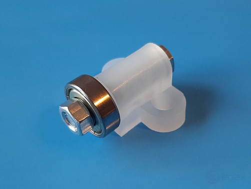 Compact bearing rollers for medium loads (6 pcs), height 21 mm