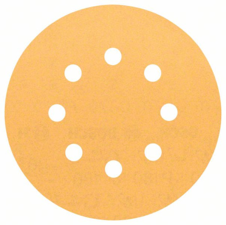 Шлифлист C470, в упаковке 5 шт. 125 mm, 180, 2608605072