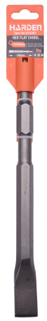 Professional flat chisel 17X280X25mm, hex shank // HARDEN