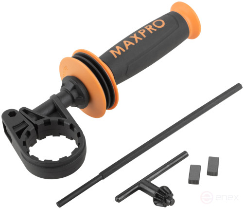 MAX-PRO Дрель ударная 710 Вт; 0-3000 об/мин; ключевой патрон 1,5-13 мм; 2 кг; антивибрационная ручка; резиновые вставки; кор.