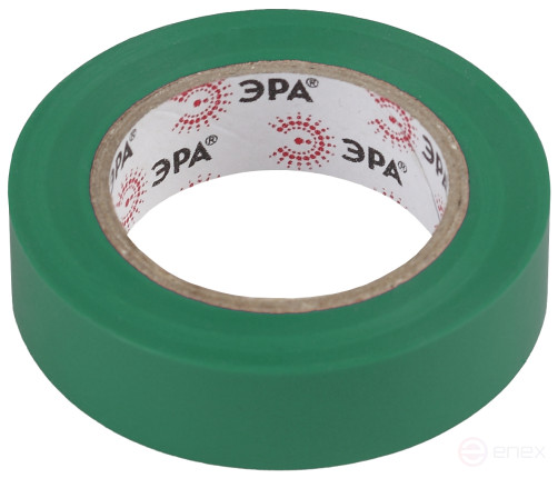 Изолента ЭРА ET1510GREEN ПВХ 15мм х 10м зеленая