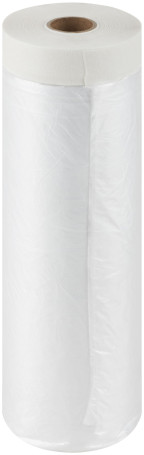 Пленка укрывная, с клейкой лентой, 8 мкм, 3000 мм х 15 м