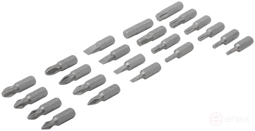 Набор бит в пластиковом боксе "Ёжик", Cutop profi, 23 предмета