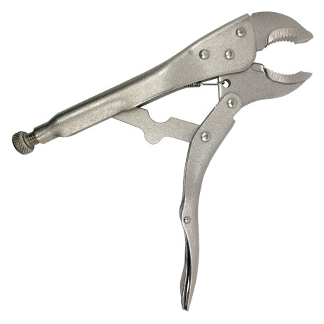 Locking pliers with curved clips 250mm WP231071 WORKPRO