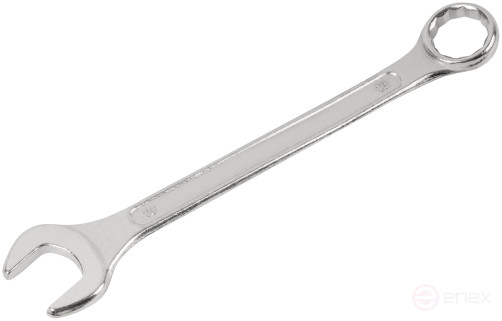 Ключ комбинированный, цинковое покрытие 19 мм