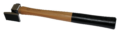 Рихтовочный молоток с прямоугольным рифленым бойком 50х30 мм, 338 мм