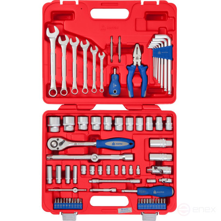 Universal tool set, 72 items MASTER 0-072C
