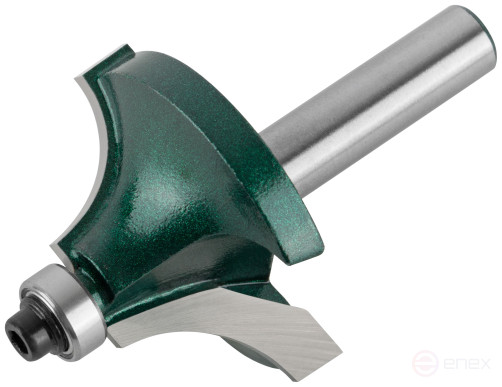 Фреза кромочная калевочная с нижним подшипником DxHxL=38,1х19х57,7 мм