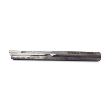 Straight chisel cutter B= 5 D=12 L=110 solid P6M5 Type 3 Isp.1 (2184-0553) GOST 10046-72 "Russian Tool" (RI)