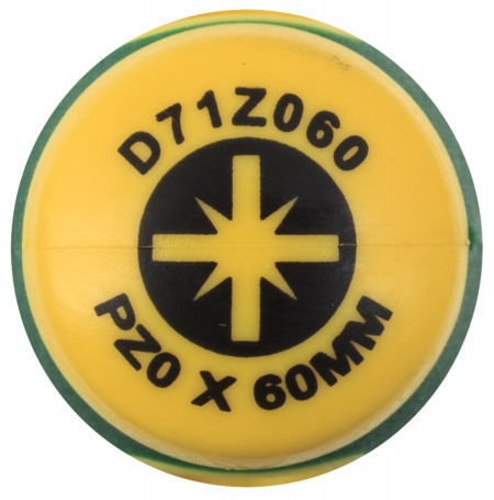 D71Z060 POZIDRIV® ANTI-SLIP GRIP core screwdriver, PZ0x60