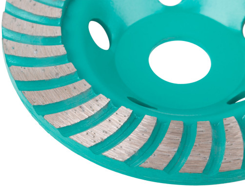 Алмазный шлифовальный диск "Чашка", сегментированный турбо, GreatFlex Light, 125 x 5.0 x 20 x 22.2 мм