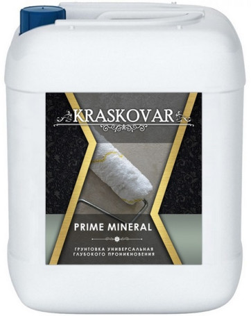 Kraskovar PrimeMineral deep penetration primer is universal