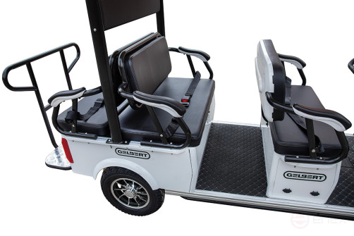 Mini golf cart Gelbert Fact 60V 1200W, white