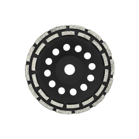 Чашка алмазная сегментная 2х рядная, серия "профи", 180 х 22 мм, Чеглок (20)