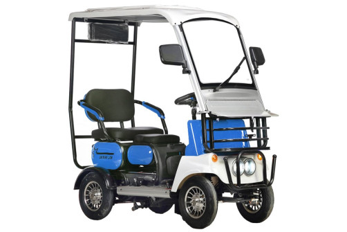 Electric tricycle Rutrike Gelbert Lich 48V/60V 600W, blue