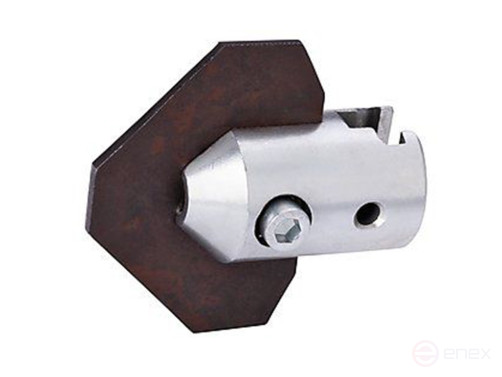 Изогнутый лопаточный скребок с муфтой 32 мм