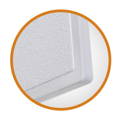 Ironer with an angle of 280x140x3 mm