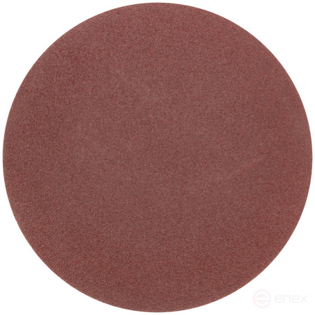 Круги шлифовальные сплошные (липучка), алюминий-оксидные, 125 мм, 5 шт. Р 80