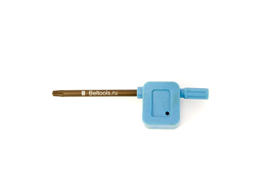 Key with TORX profile T15 P-shaped handle T15 ri.436.55 Beltools