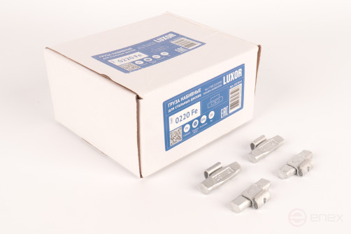 ACG 0220 Fe LUXOR Груза набивные 20 г стальные для стальных дисков (уп.100 шт) 1023014
