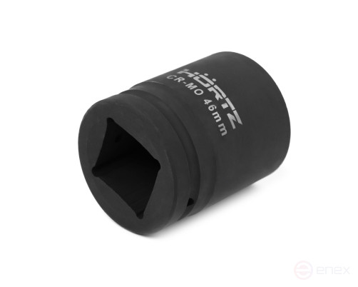 Головка торцевая сменная ударная 6-гранная (Cr-Mo) 46 1-1/2" L=80 mm HORTZ