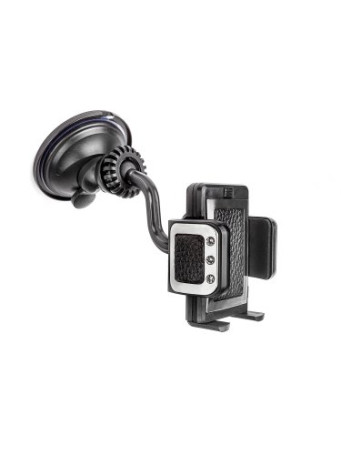 Universal holder for phone, DVR, GPS navigator, radar detector, tablet and other 2 mounting methods