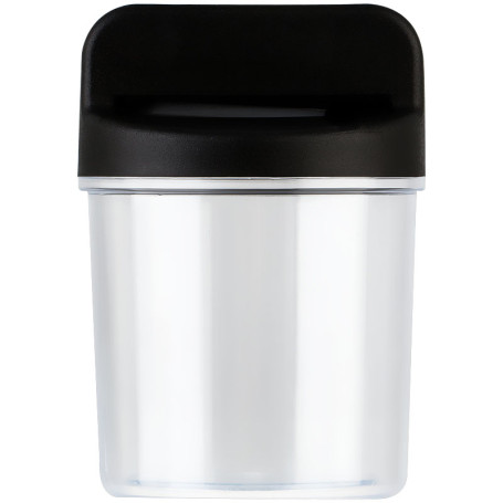 Скрепочница магнитная СТАММ, без скрепок, прозрачная