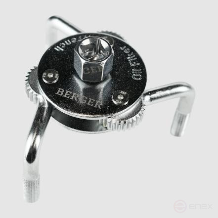 Съёмник крабовидный маслянных фильтров, захват 64-120 мм BERGER BG1850