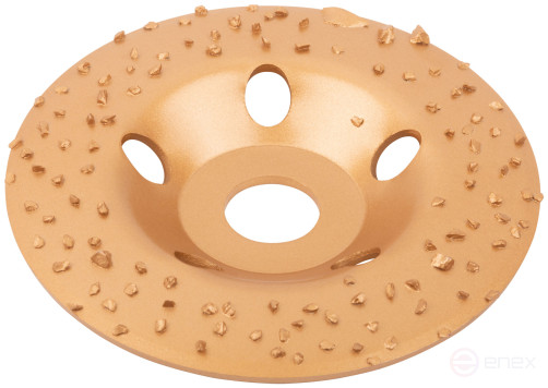 Диск твердосплавный шлифовальный, наклонный, посадочный диаметр 22,2 мм, 125 мм, Р8