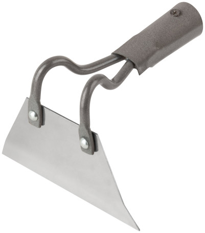 Straight hoe 150x80 mm, stainless steel, without handle