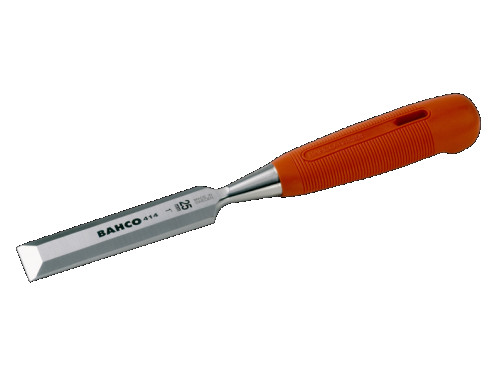 Стамеска с оранжевой полипропиленовой ручкой 30 мм