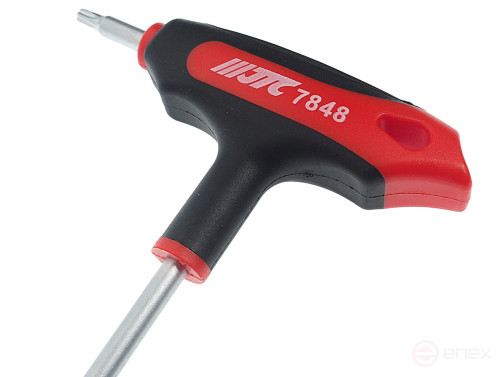 Ключ TORX Т-образный T25H с отверстием JTC